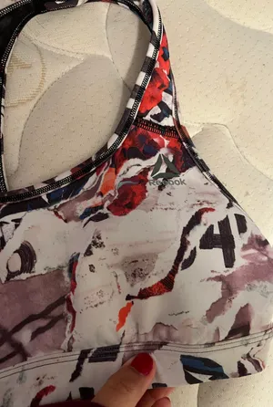 Reebok racerback sports bra thumbnail 5