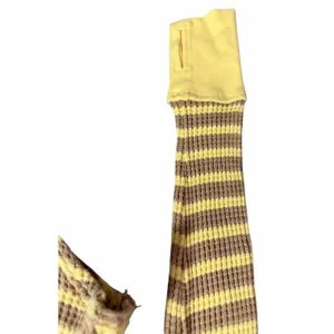 Free People We The Free Pretty Little Thermal Oat Combo-Elise Stripe Women's Size Small‎ thumbnail 9