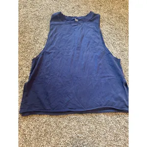 Free People Movement‎ Love Tank Navy Blue Muscle Tank Top XS a036 thumbnail 2