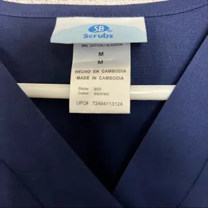 Sb Scrubs Professional Womens Top Sz M thumbnail 3