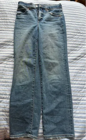 Express Jeans Straight Ankle thumbnail 1