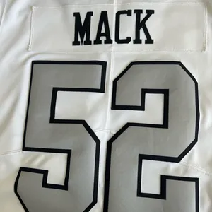NFL Las Vegas Raiders Khalil Mack‎ Nike Jersey Women’s Size Large thumbnail 7