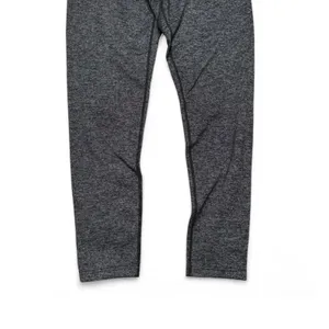Tuff Athletics Gray Black Yoga Leggings S Supplex Lycra Workout thumbnail 5