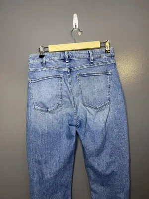 Abercrombie & Fitch Simone High Rise Ankle Flare Jeans Womens 6R Light Denim thumbnail 6
