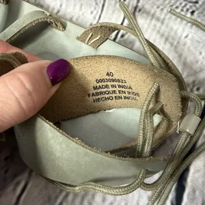 Free people vacation day wrap sandals size 40 thumbnail 5