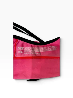 PINK Victoria's Secret Pink Strappy Logo Bikini Top thumbnail 4