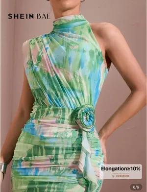 SheIn Spring Dress Floral thumbnail 4