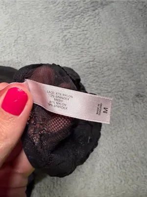 Victoria’s Secret Black Lace Slip Nightdress y2K medium thumbnail 10