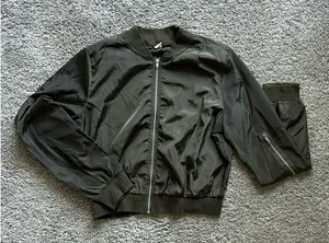 Army Green Bomber Jacket Size M Size M thumbnail 1