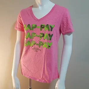 Duck Dynasty Pink Short Sleeve Tee Shirt (M) thumbnail 3