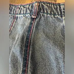 VINTAGE WRANGLERS// blue and pink threading thumbnail 5