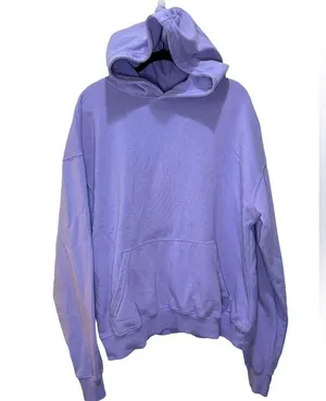 naked wardrobe Classic Oversized Hoodie - Light Purple Size L thumbnail 2