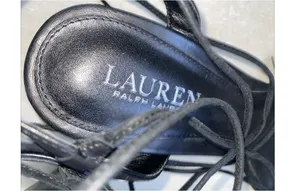 Lauren Ralph Lauren HELAINE strappy sandal Lace Up Block Heel Size 9.5 B thumbnail 9