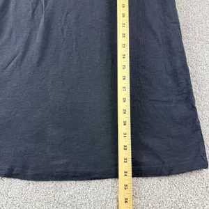 Sanctuary‎ Dream State Mini Dress Black Puff Sleeve Casual Cotton Shift Womens L thumbnail 3