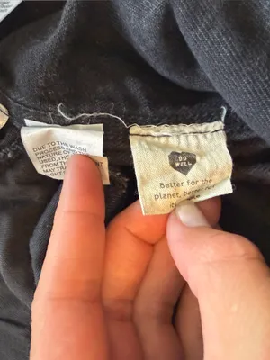 Madewell Pull-On Balloon Jeans in Hobson Wash: Paperbag Edition Sz L thumbnail 10