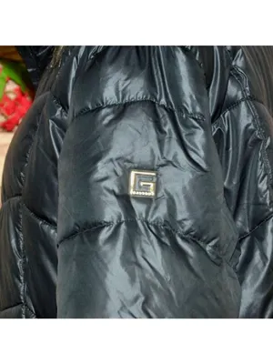 Gallery New York Womens L Long Maxi Puffer Coat Black Faux Fur Hood Quilted thumbnail 7