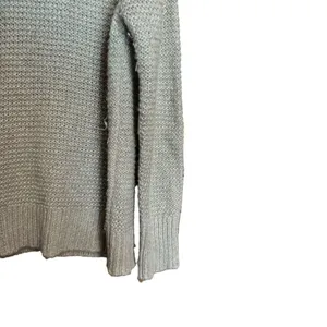 Tommy Bahama Sweater Womens Extra Large XL Beige Metallic Wool Blend Pullover thumbnail 5