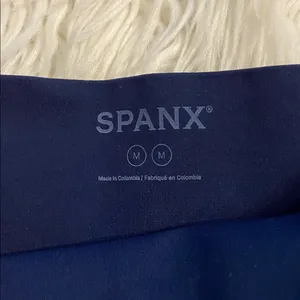 SPANX Navy High-Waist Bike Shorts size M BNWOT (O9) thumbnail 6