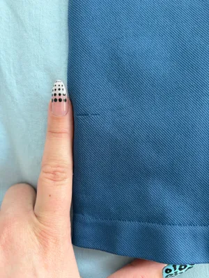 ASERAY Scrunch Leggings Blue Size XL thumbnail 3