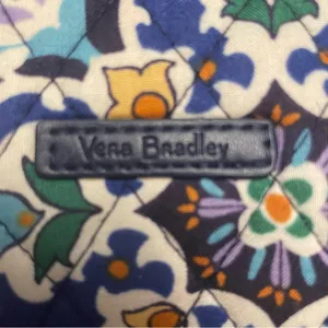 Vera Bradley Euro Wallet Lisbon Medallion RFID Trifold Snap Close Travel Compact thumbnail 3