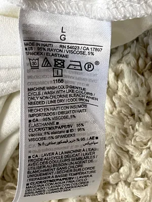 Old Navy Luxe White Long Sleeve Crewneck Top thumbnail 5