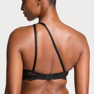 -‎ New DREAM ANGELS Twinkle Lace One-Shoulder Monowire Bra thumbnail 2