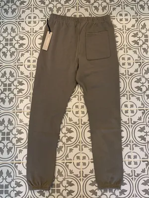 Fear Of God Essentials Charcoal Gray Sweatpants - Medium thumbnail 7