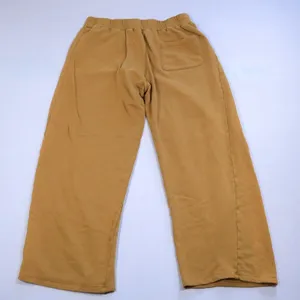 FP Movement Sweatpants Women XS Gold Wide Leg French Terry Back Pocket Yoga Pant thumbnail 3