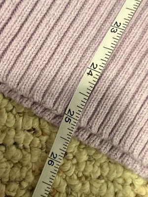 NWT LOFT Outlet Lavender Ribbed Knit Mock Neck Sweater Top Medium Stretch Office thumbnail 7
