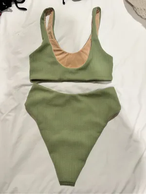 Maiyo London Green Flower Bikini thumbnail 3