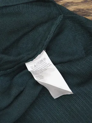NEW Joan Rivers Wardrobe Builders Funnel Neck Long Sleeve Sweater Green XL thumbnail 4
