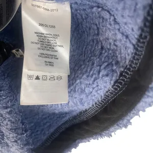 Mountain Hardwear Women's Size‎ Medium Blue Fuzzy Outdoor Full Zip Jacket thumbnail 7