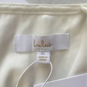 Lulus Elevated Glamour White Satin Sequin Bustier Mermaid Maxi Wedding Dress thumbnail 6