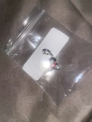 Little words project charm Silver thumbnail 3