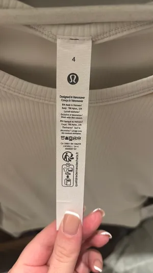 All It Takes Back Twist Rib Lululemon Long Sleeve thumbnail 7
