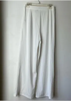 Princess Polly White Wide Leg High Waist Pants 8 thumbnail 2
