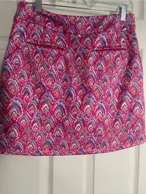 Vineyard Vines Pink Multi-Print Mini Skirt thumbnail 2