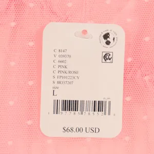 NWT Free People Heart to Heart Mini Slip in Pink Size Large thumbnail 12