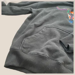 Head Kings Sportswear heavyweight Black Rainbow Embroidered Bulls Western Hoodie thumbnail 6