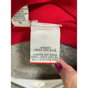 Vintage 90s Mickey Inc Minnie Mouse Embossed Graphic‎ T Shirt Red XL Disney thumbnail 6