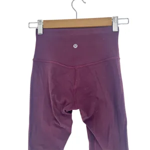 Lululemon Align Crop 21" Plum‎ Shadow High Rise Yoga Leggings 2 thumbnail 6