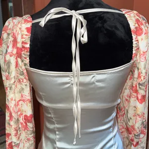 Cider mini silk dress thumbnail 9
