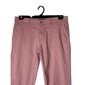 El Ganso Chino Pants Women 8 Pink Slim Straight Twill‎ Trouser Preppy Career thumbnail 4