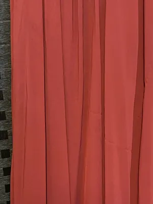 Kleinfeld sangria red Dress Halter Pleated Long Formal Read Preowned Size 6 thumbnail 12