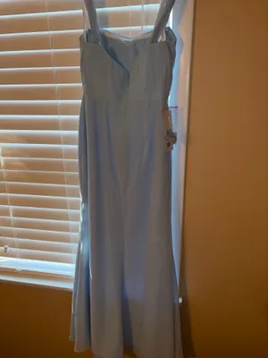 Azazie Dress Blue thumbnail 2