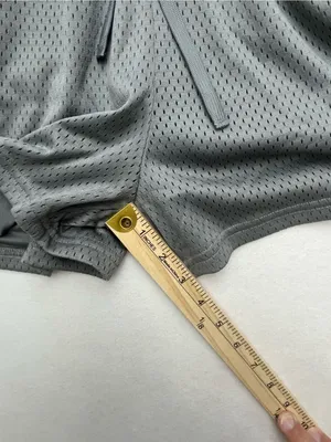 Inaka Power Womens Gray Mesh Athletic Gym Shorts Pockets Size Medium thumbnail 12