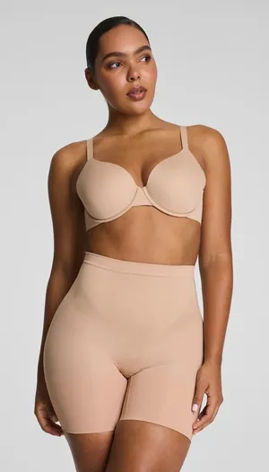 Spanx Sculpt GoFigure Mid Thigh Short Shaper Womens‎ Plus 1x thumbnail 1