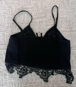 Free People Crop Top Black thumbnail 5