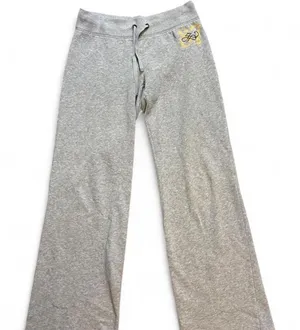 Vintage Y2K Aeropostale Gray Low Rise Wide Leg Sweatpants thumbnail 1