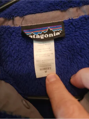 PATAGONIA Re-Tool Snap-T Blue Fleece pullover Jacket Sz Small Women’s thumbnail 3